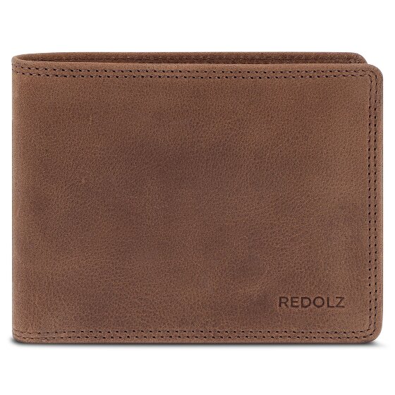 Redolz Leather Essentials QF wallet RFID leather 12 cm