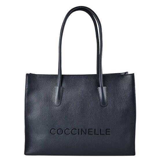 Coccinelle Myrtha Shoulder Bag Genuine Leather 40 cm Laptop compartment