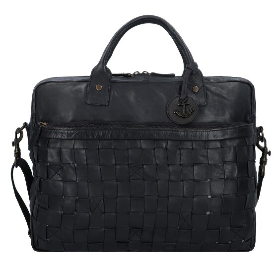 Harbour 2nd Urban Poets Blaise Briefcase Genuine Leather 40 cm Laptop compartment