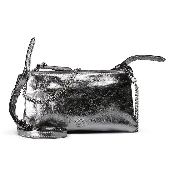 PINKO Double Mini Clutch bag Leather 20 cm