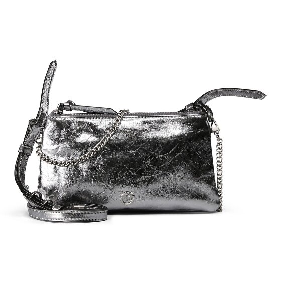 PINKO Double Mini Clutch bag Leather 20 cm