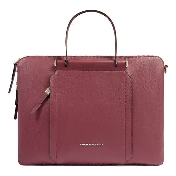 Piquadro Circle briefcase leather 43 cm laptop compartment