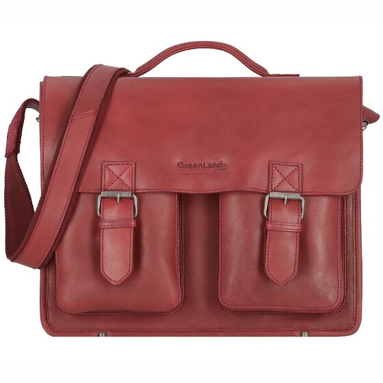 Greenland Nature Briefcase Genuine Leather 39 cm