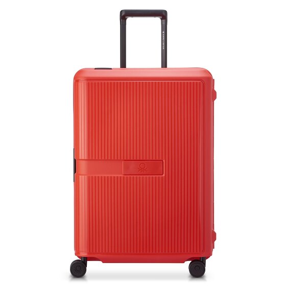 Delsey Paris x United Colors of Benetton Color Block Hardside 4-wheel trolley 67 cm