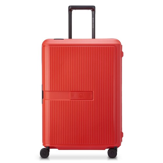 Delsey Paris x United Colors of Benetton Color Block Hardside 4-wheel trolley 67 cm