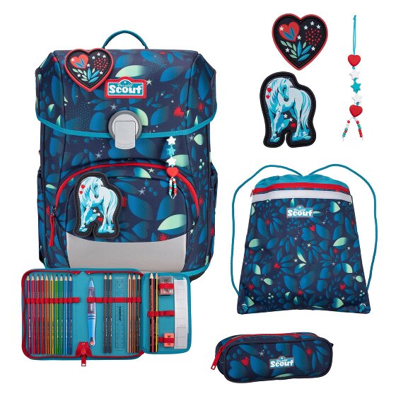 Scout Neo LED School bag set 8-piece