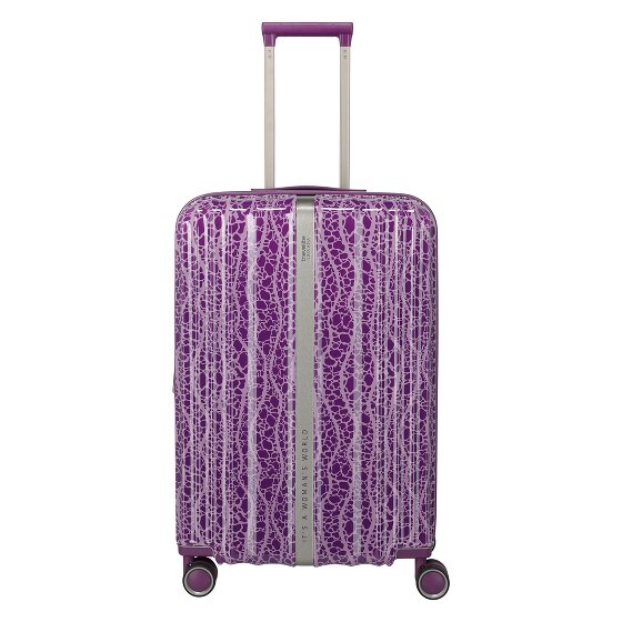 Travelite Lascana Edition 4 wheels Trolley M 65 cm with expansion pleat