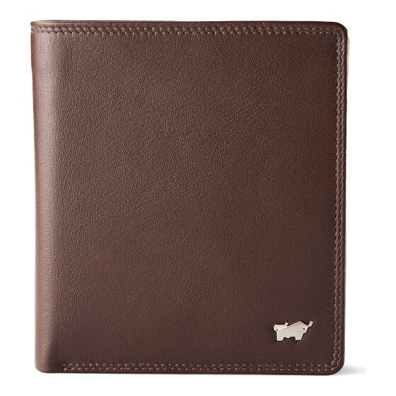 Braun Büffel Golf 3.0 Wallet RFID protection Leather 11 cm