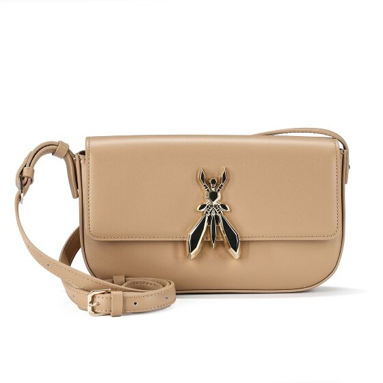 Patrizia Pepe Essential Fly Shoulder Bag Genuine Leather 22 cm