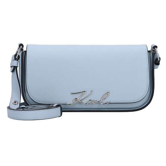Karl Lagerfeld Signature Shoulder Bag Leather 24 cm