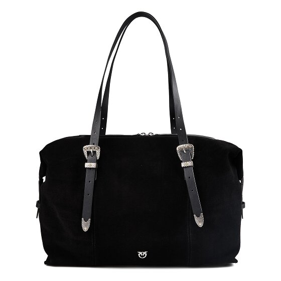 PINKO Shopper Bag Genuine Leather 66 cm