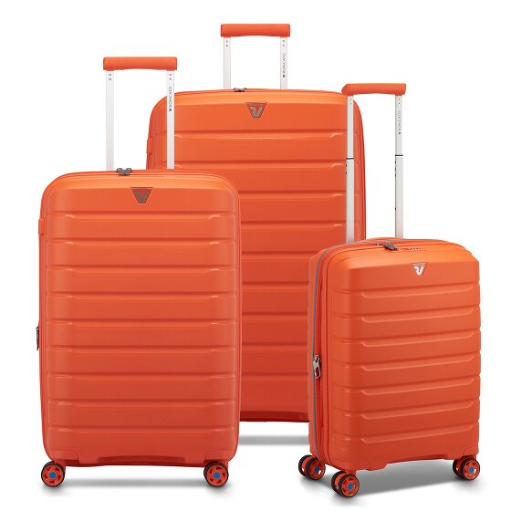 Roncato B-Flying Move 4 wheels Suitcase set 3-piece with expansion pleat