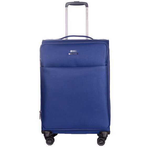 Stratic Stratic Light Plus 4 wheels Trolley 68 cm with expansion pleat