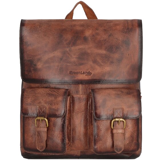 Greenland Nature Mascu & Line backpack leather 39 cm