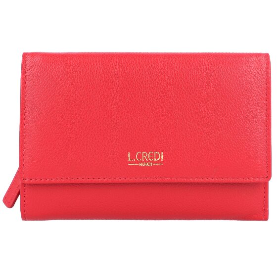L.Credi Evelyn Wallet RFID protection Genuine Leather 14.5 cm
