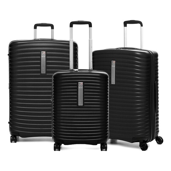 MODO by Roncato Vega 4 wheels Suitcase set 3-piece with expansion pleat