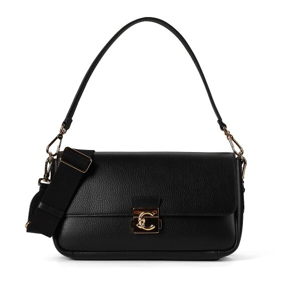 Coccinelle C-Me Lock Shoulder Bag Leather 29 cm