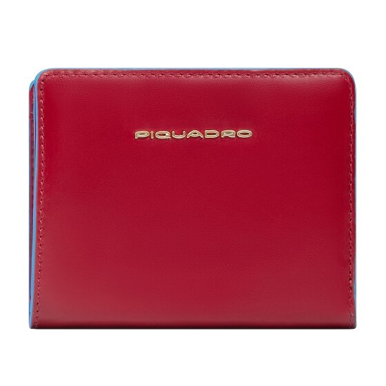 Piquadro Blue Square Wallet RFID protection Leather 11 cm