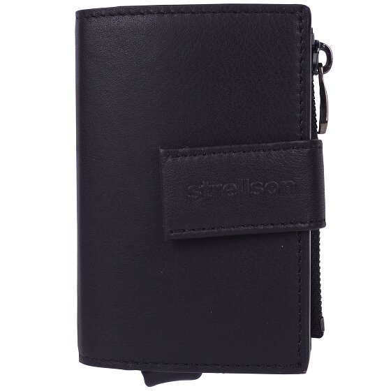Strellson Carter C-Four Credit card case RFID protection Leather 6.5 cm