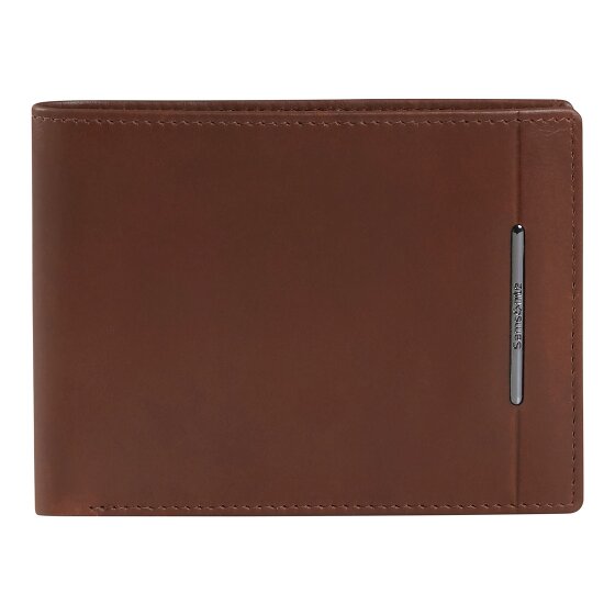 Samsonite Eluxe Veg Wallet RFID protection Genuine Leather 12.5 cm