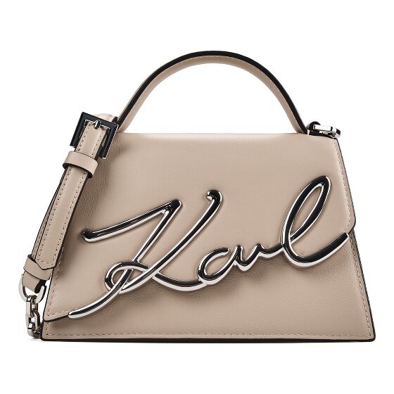 Karl Lagerfeld Signature 2.0 Handbag Genuine Leather 21.5 cm