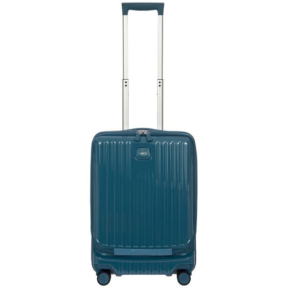 Bric's Positano 4 wheels Cabin trolley 55 cm with expansion pleat