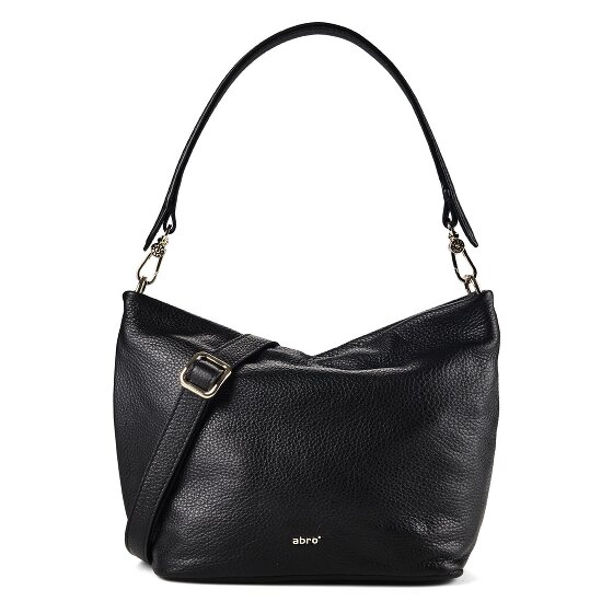 abro Ebony Shoulder Bag Genuine Leather 30 cm