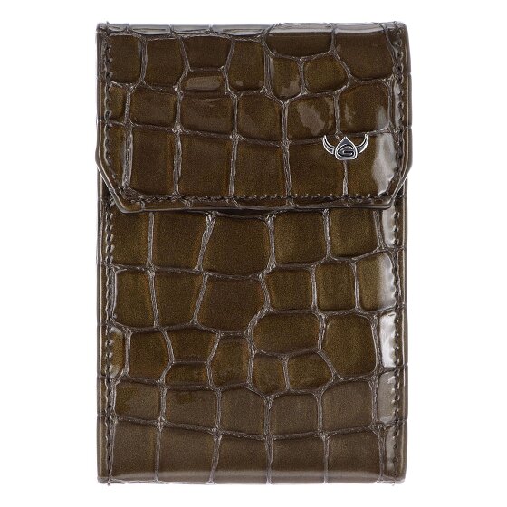 Golden Head Cayenne Credit card case RFID protection Genuine Leather 7 cm