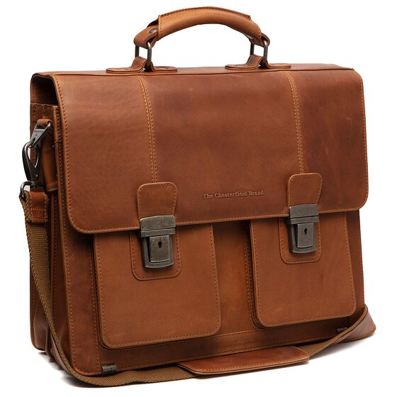 The Chesterfield Brand Springfield Briefcase Leather 40 cm Laptop compartment