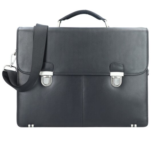 Esquire Oxford briefcase leather 42 cm