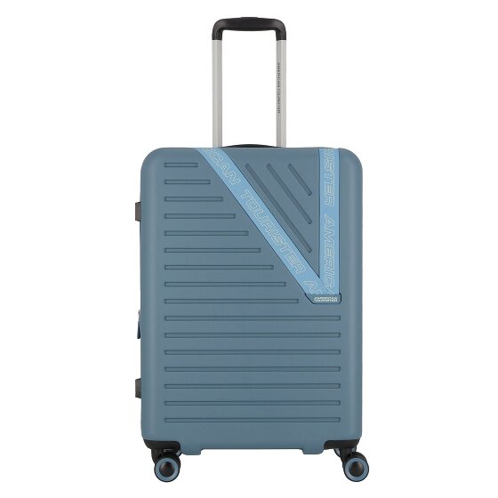 American Tourister Dynabelt 4 wheels Trolley 66 cm with expansion pleat