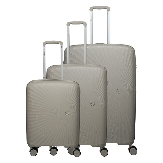 Travelite Tamaris x Travelite Voyaage 4 wheels Suitcase set 3-piece with expansion pleat