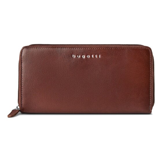 Bugatti Valencia Wallet RFID protection Genuine Leather 20 cm