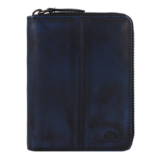 Greenburry Destressed Wallet RFID protection Leather 13 cm