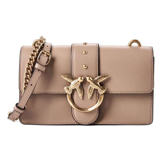 PINKO Love One Shoulder bag Genuine Leather 21 cm