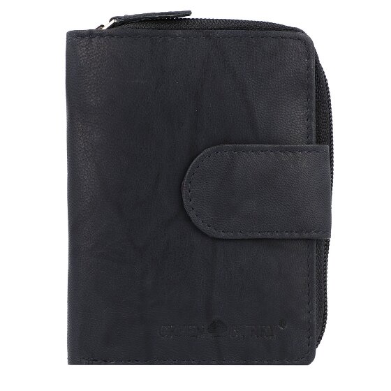 Greenburry Basic wallet RFID leather 9 cm