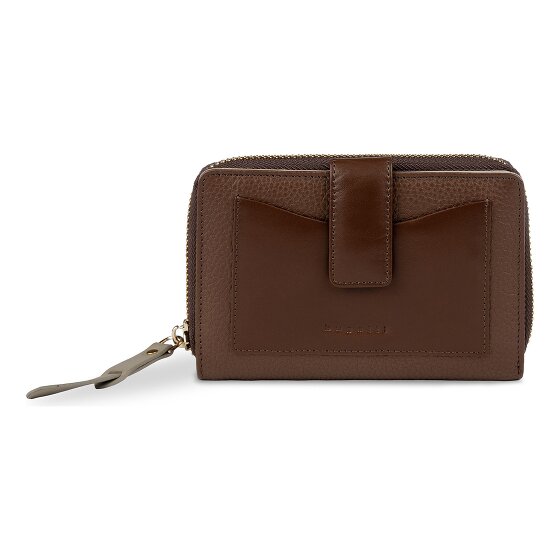 Bugatti Viola Wallet RFID protection Genuine Leather 14 cm