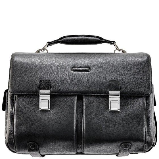 Piquadro Mode briefcase leather 43 cm laptop compartment