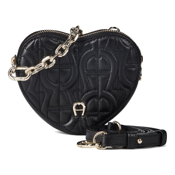 Aigner Fashion Mini Bag Shoulder Bag Genuine Leather 14 cm