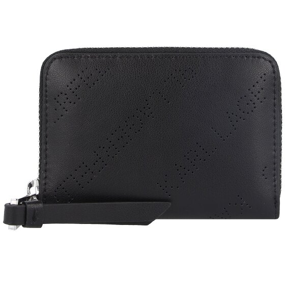 Karl Lagerfeld Punched wallet leather 10.5 cm