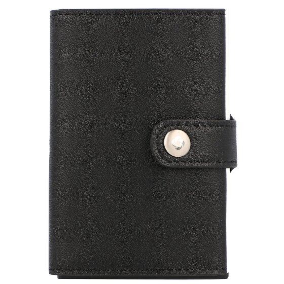 Samsonite Alu Fit credit card case RFID leather 6.5 cm