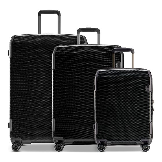 Echolac Logic Pro 4 wheels Suitcase set 3-piece with expansion pleat