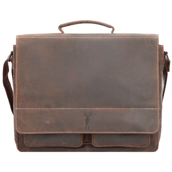 Jack Kinsky Baltimore 6 briefcase leather 37 cm