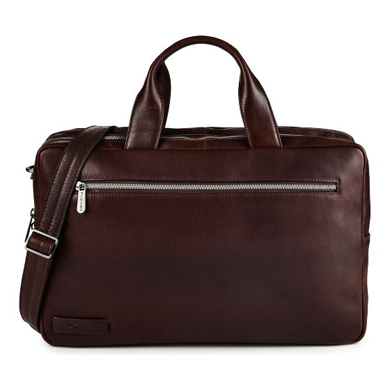 Plevier Jimmy Briefcase Genuine Leather 31 cm Laptop compartment