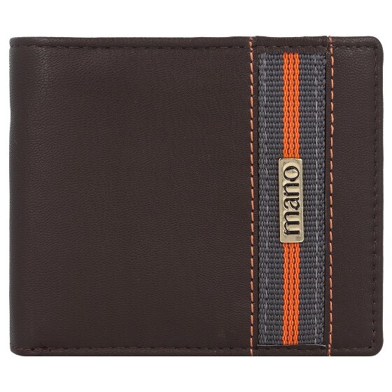 mano Don Leonardo wallet RFID leather 11 cm