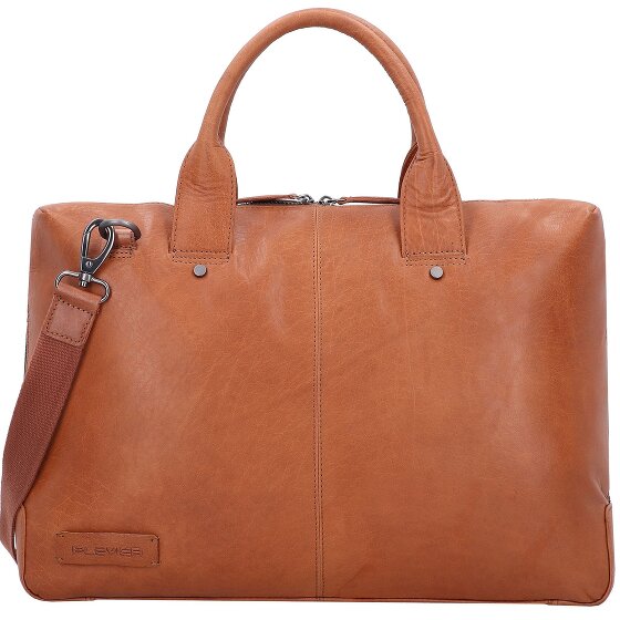 Plevier Rock Basalt Briefcase Leather 41 cm Laptop compartment