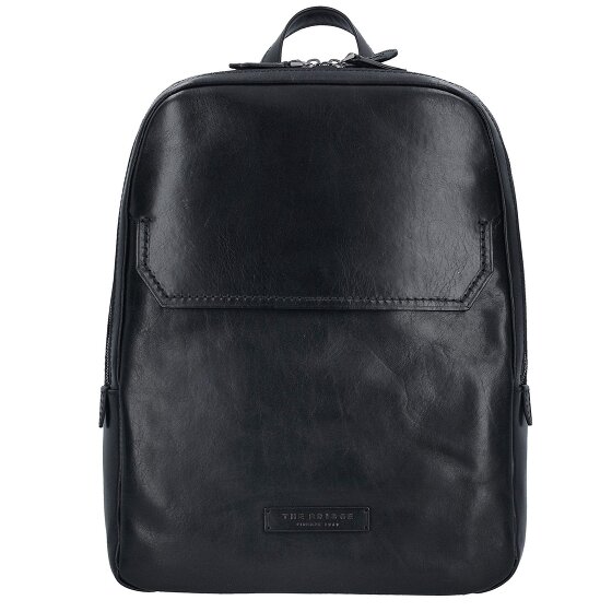 The Bridge Williamsburg backpack leather 40 cm laptop compartment