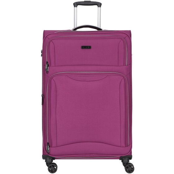 d&n Travel Line 9204 4 wheels Trolley L 76 cm with expansion pleat