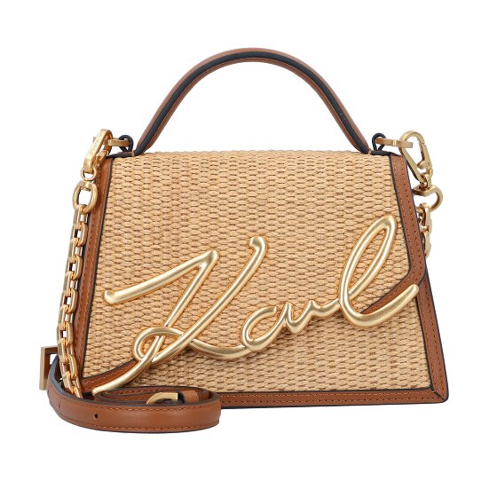 Karl Lagerfeld Signature 2.0 Handbag Leather 18 cm