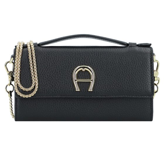 Aigner Fashion Clutch purse Genuine Leather 19 cm